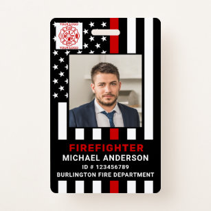 Fire Department Id Card Maker